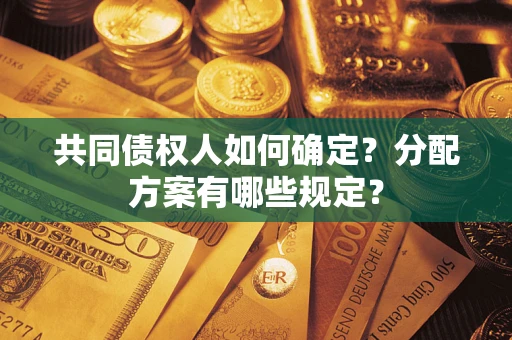 北京共同债权人如何确定？分配方案有哪些规定？